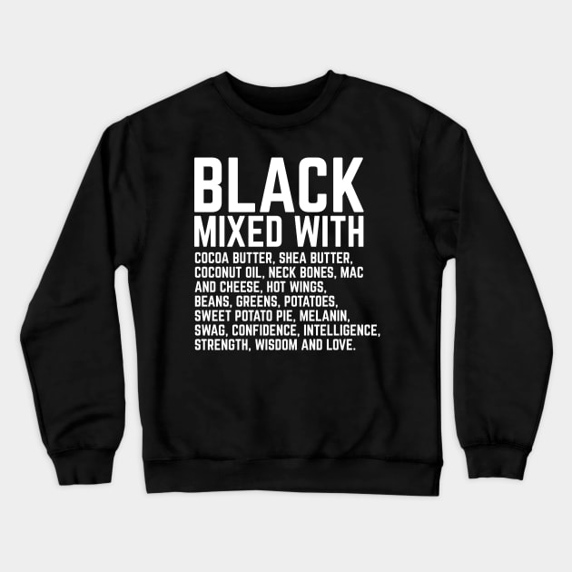 Black Mixed With Coconut Butter Shea Butter etc. Black History